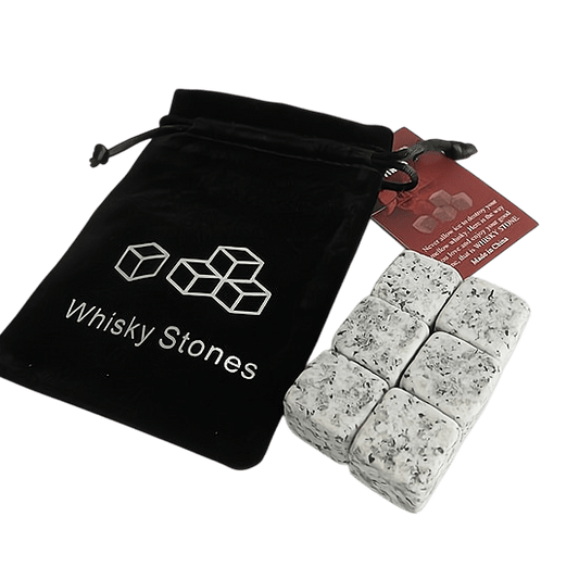 100% Natural Whiskey Stones - Pure Chill, No Dilution