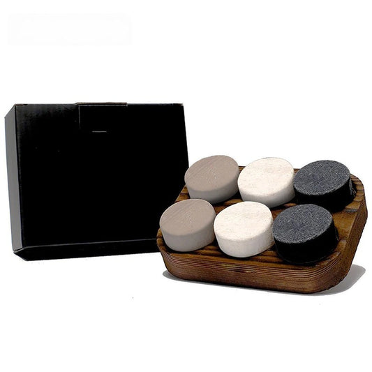 6Pcs Reusable Whiskey Chilling Stones Set