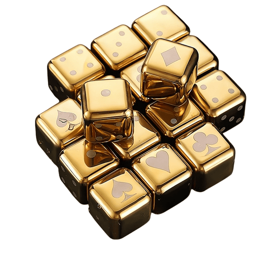 Reusable Stainless Steel Ice Cubes - Whiskey Stones