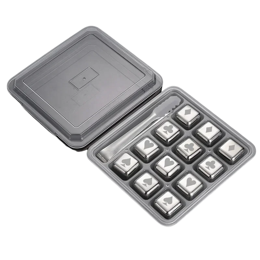 Reusable Stainless Steel Ice Cubes - Whiskey Stones