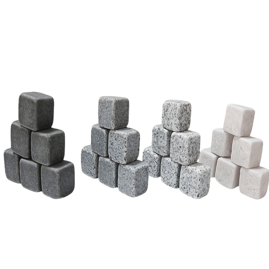 100% Natural Whiskey Stones - Pure Chill, No Dilution